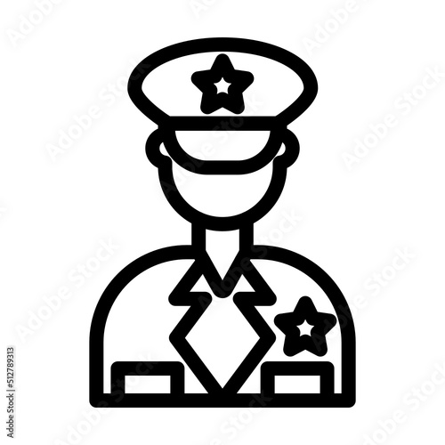 Officer Icon Design