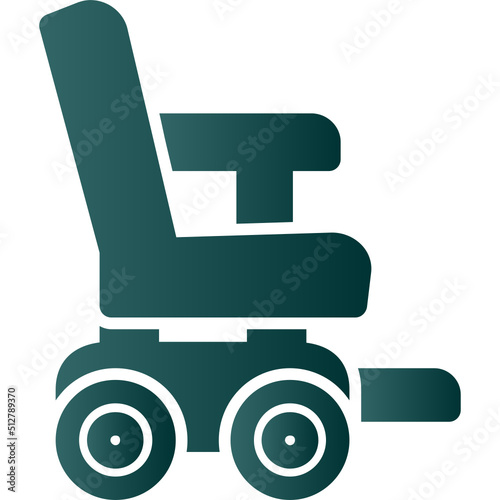 Automatic Wheelchair Icon