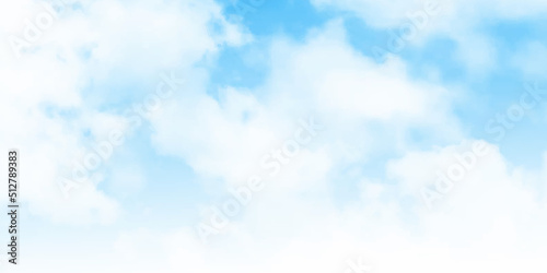 The nature of blue sky with cloud in the morning. blue sky clouds