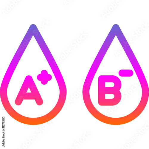 Blood Types Icon