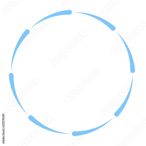 line circle frame