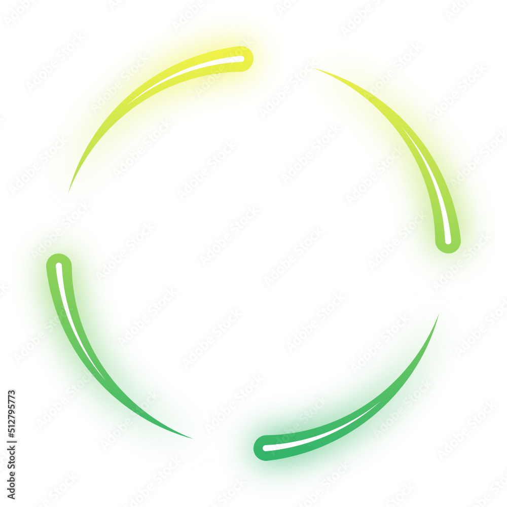 neon gradient line circle frame neon gradient line circle frame