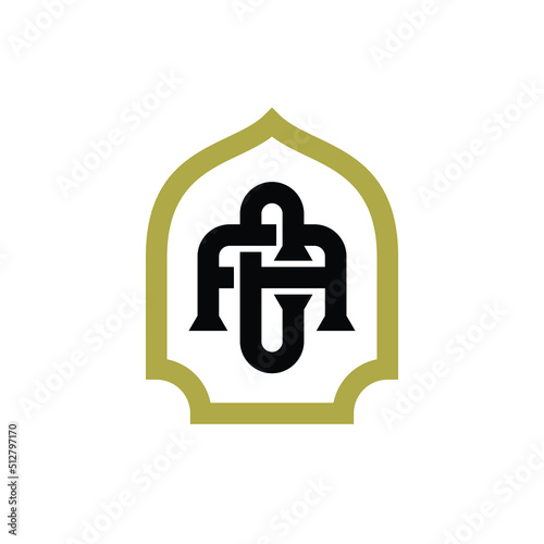 Monogram Initial letter C and A, CA, AC overlapping interlock monogram logo