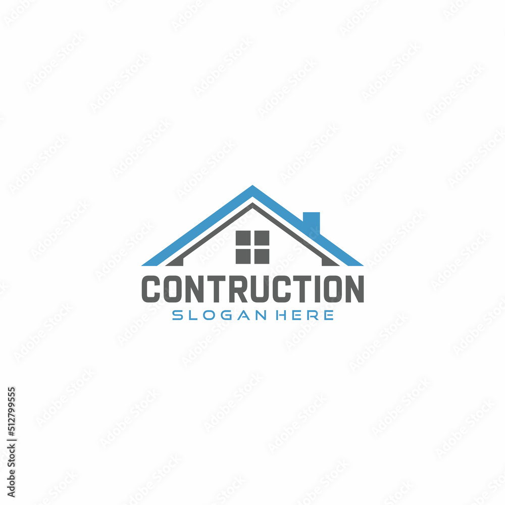 abstract house logo design vector illustration abstract house logo design vector illustration