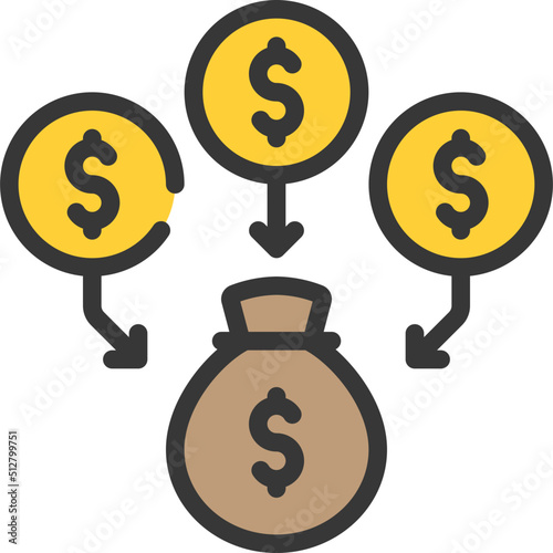 Loan Consolidation Icon