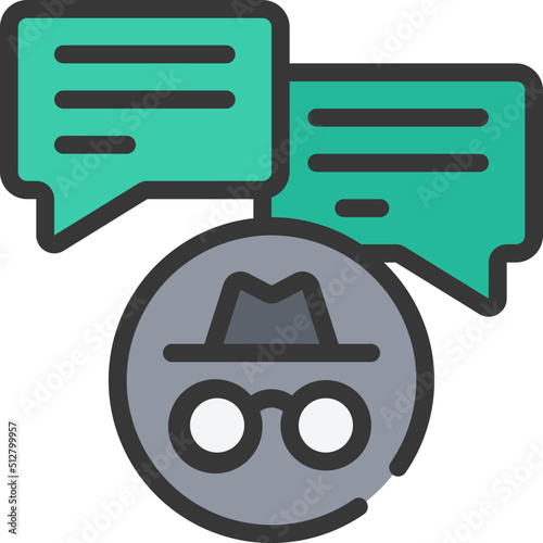 Anonymous Messaging Icon