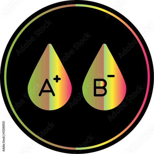 Blood Types Icon