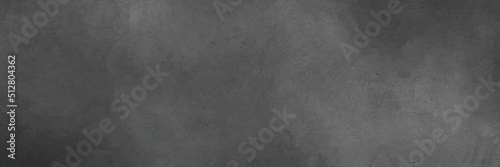 Closeup of dark grunge textured background. Black texture dark slate background. Beton concrete surface.