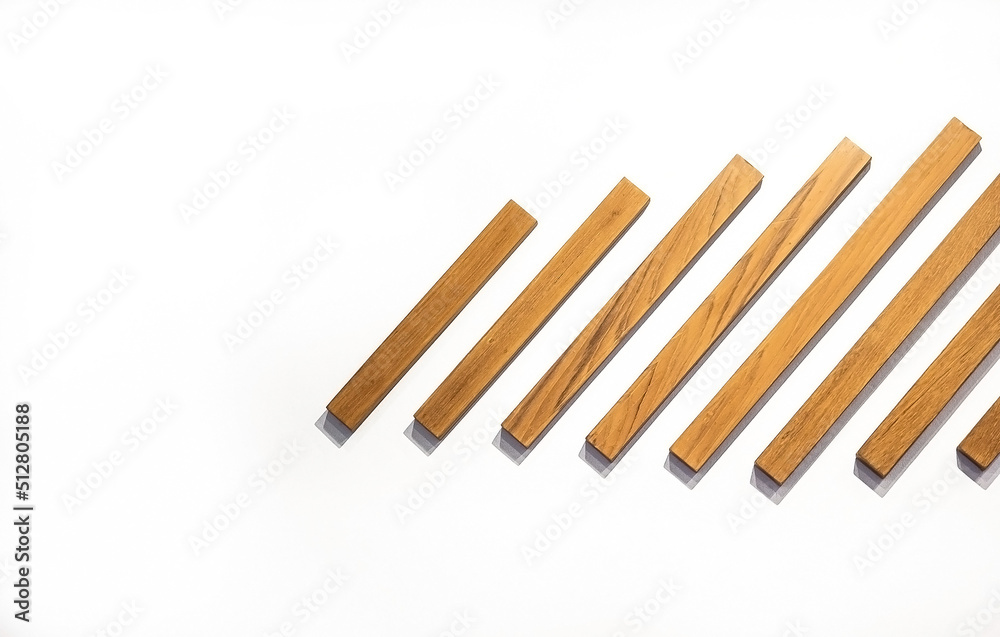 background wood logs on the wall