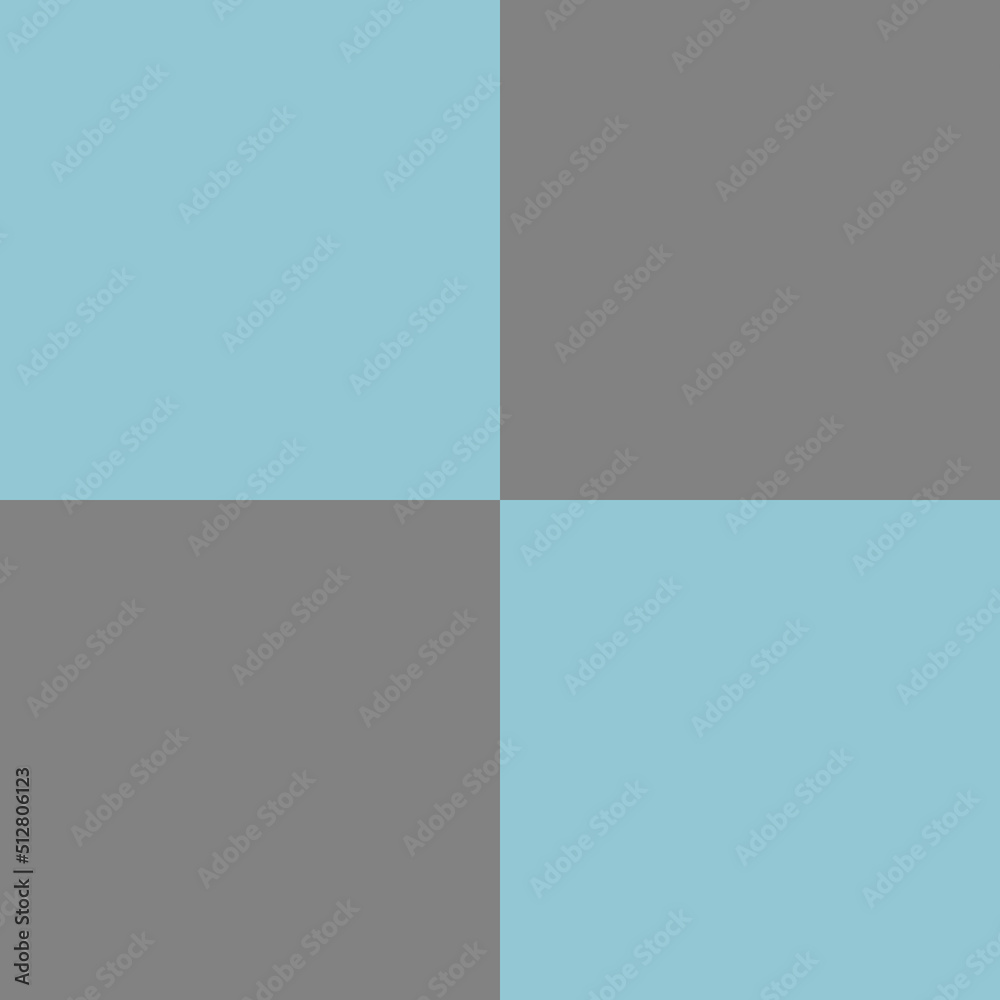 Illustration of seamless pattern checkered blue and gray. Checkered plaid textiles, bedding backgrounds, tablecloth, skirt, napkins, shirts, dresses, hipster fashion.