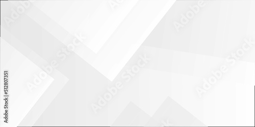 abstract white and gray background with lines white light & grey background. Space design concept. 