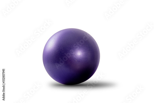 mauve gymnastic massage ball © tankist276