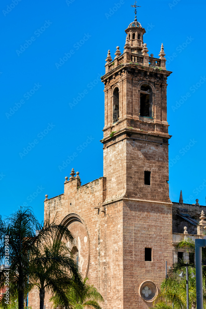 Church of Sant Joan del Mercat or Santos Juanes in Valencia, Spain Church of Sant Joan del Mercat or Santos Juanes in Valencia, Spain