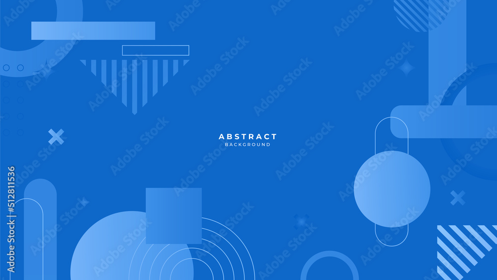 Obraz premium Abstract blue background