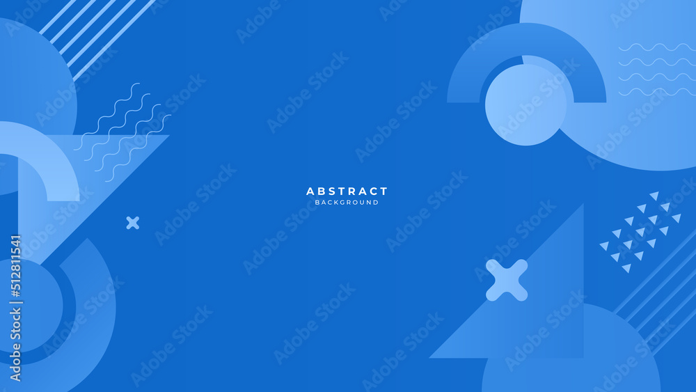 Obraz premium Abstract blue background