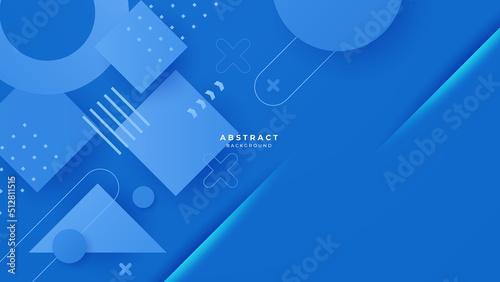 Abstract blue background