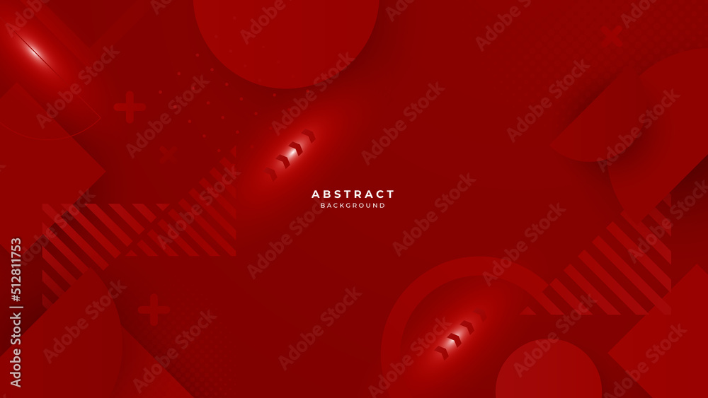 Abstract red background