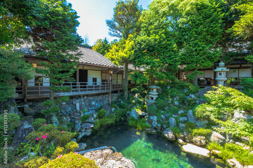 Fototapeta premium 大黒屋 庭園