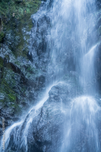 Εκτύπωση καμβά The mysterious Kuya Falls at the foot of Mt. Atago in Kyoto