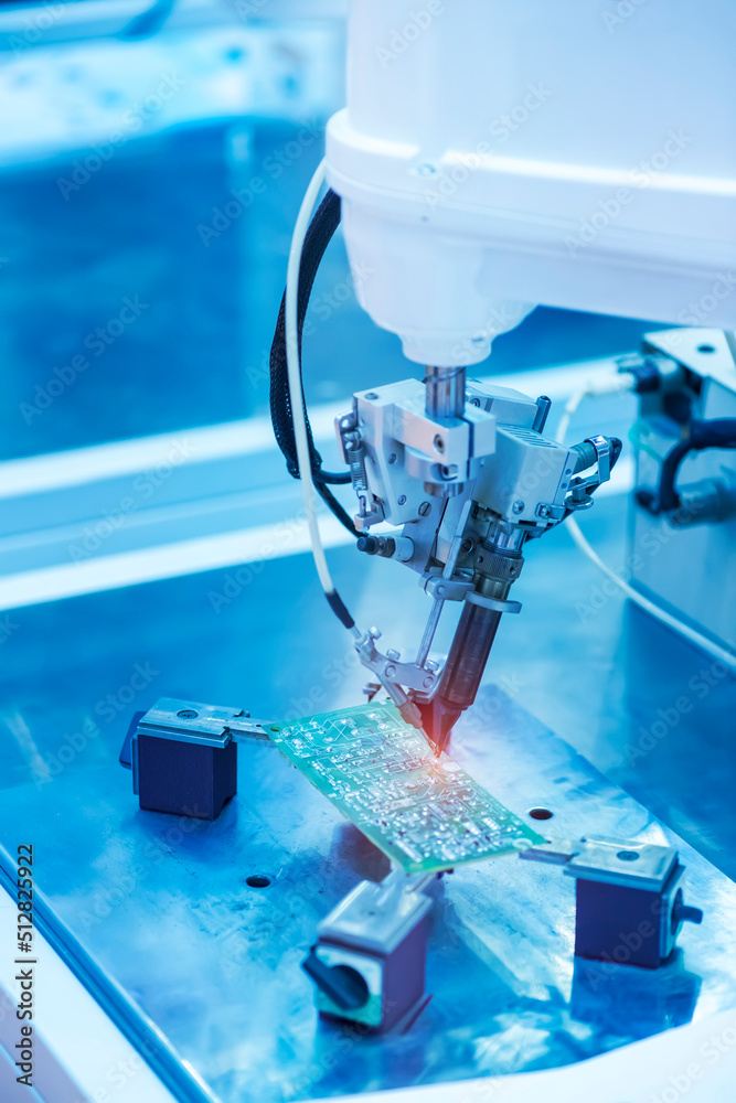 robotic soldering iron tips of system for automatic point soldering for