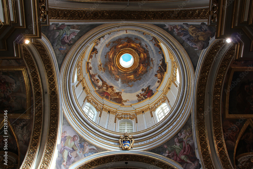 Fototapeta premium st paul cathedral in mdina (malta)