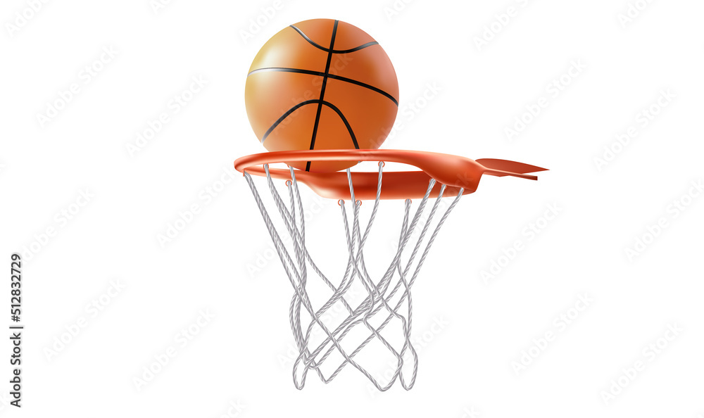 Basket ball free vector illustration