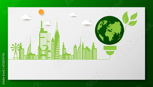 Banner ESG - Environmental, Social and Corporate Governance. concept of business trend. vector design illustration.