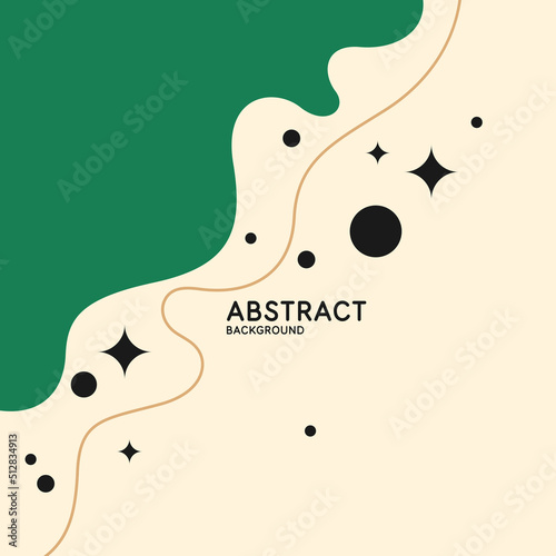 Modern backgrounds with abstract elements and dynamic shapes. Compositions of geometric shapes. Vector illustration.
