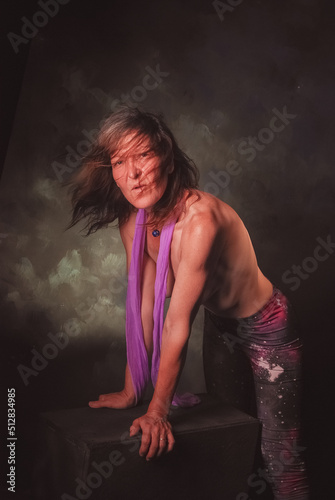 Fotografie strong portrait of free spirited woman