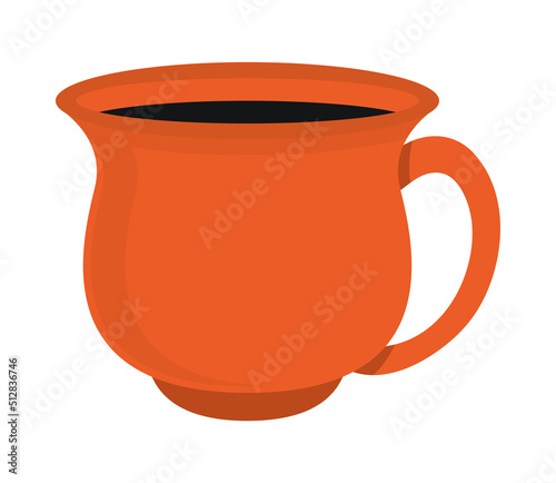 Fotografiet ceramic cup of coffee