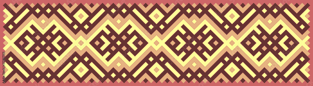 Multicolor truchet tiling connections illustration Multicolor truchet tiling connections illustration