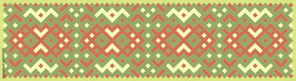 Multicolor truchet tiling connections illustration Multicolor truchet tiling connections illustration