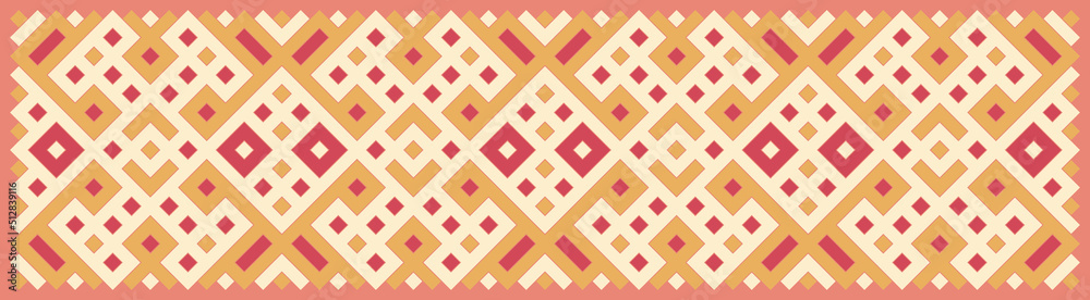 Multicolor truchet tiling connections illustration Multicolor truchet tiling connections illustration