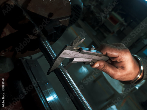 Φωτογραφία Vernier caliper reading