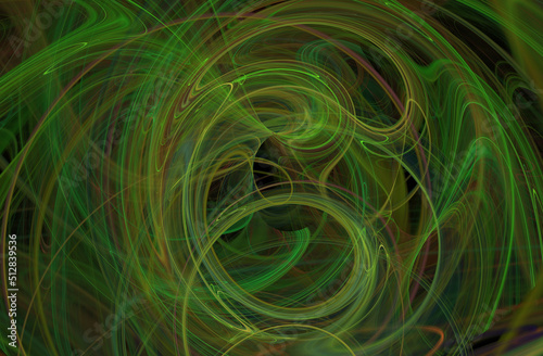 abstract fractal image