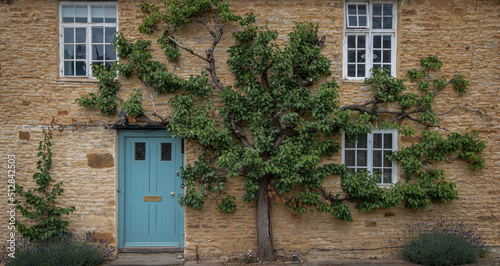 Beautiful front of English house