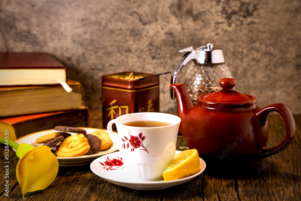 Fototapeta premium Rustic Tea Service