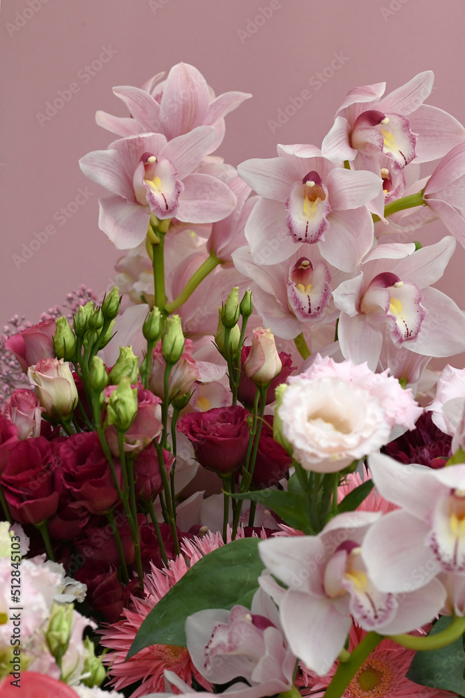Beautiful flowers from the tropical japanese orchid. Beautiful flowers from the tropical japanese orchid.