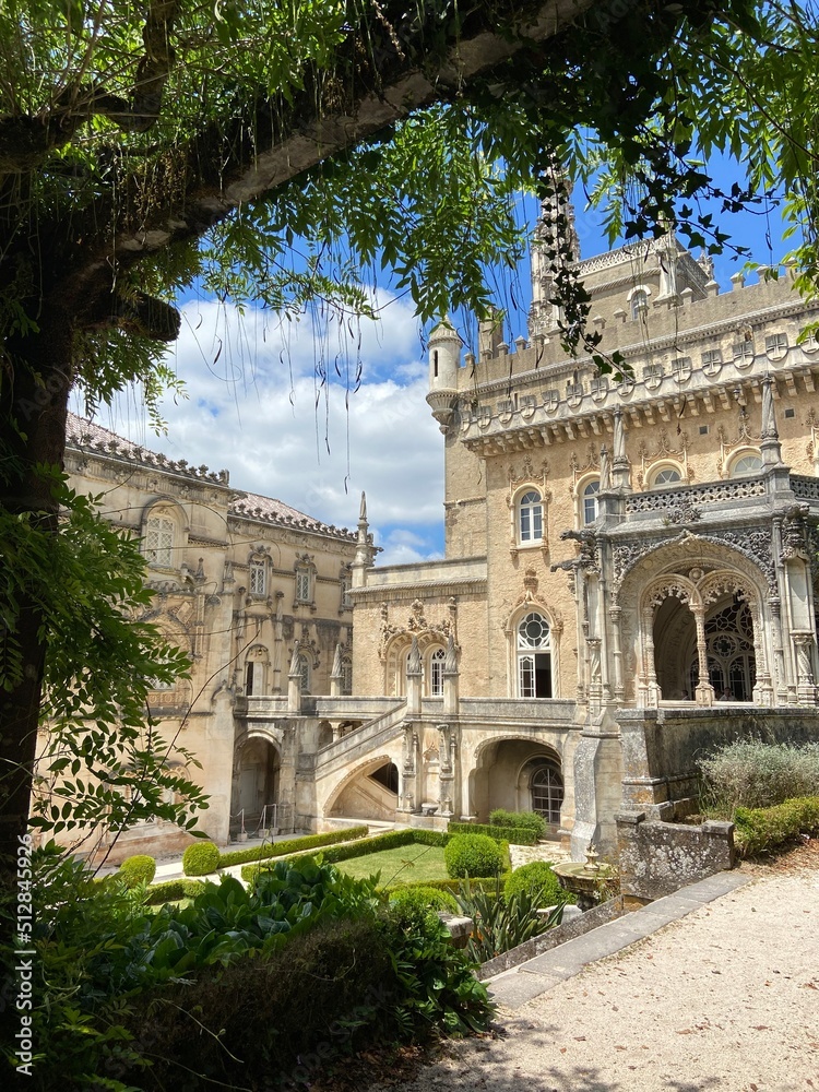 The Buçaco Palace in Portugal