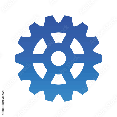 gear isolated icon