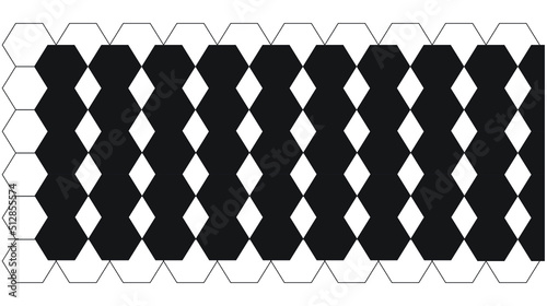 Seamless vector pattern. Geometric background texture. Black and white color. Simple modern style in flat design Vector seamless lines mosaic pattern. Modern stylish abstract texture. 