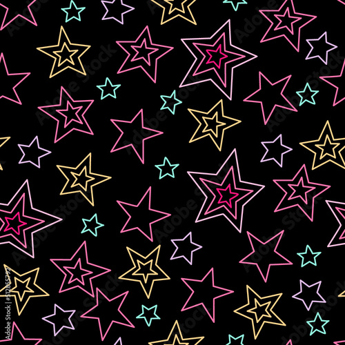 seamless star pattern