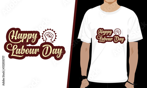 happy Labour Day t-shirt design