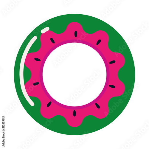 watermelon lifesaver ring