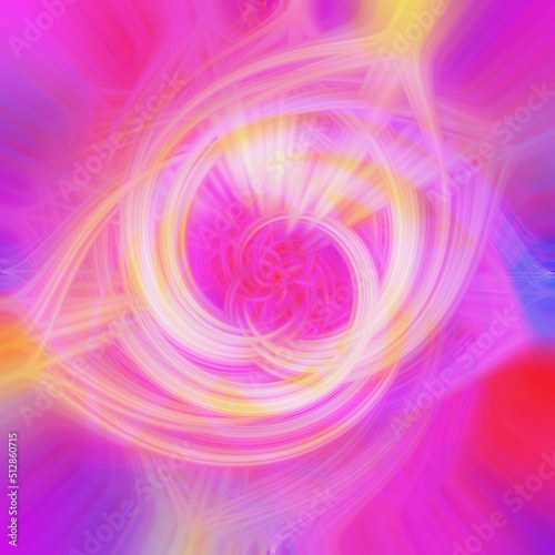 Abstract background in blue  red  purple  yellow colors