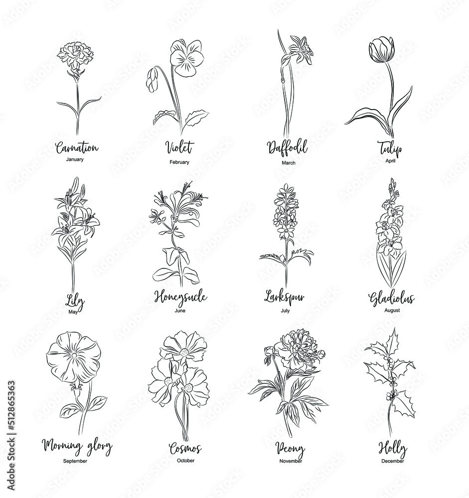 11 October Birth Flower Tattoo Ideas That Will Blow Your Mind  alexie