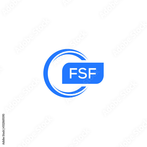 SFS letter design for logo and icon.SFS typography for technology, business and real estate brand.SFS monogram logo.vector illustration. photo