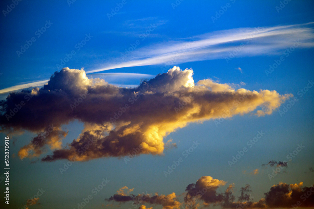 Evening Clouds in Australia