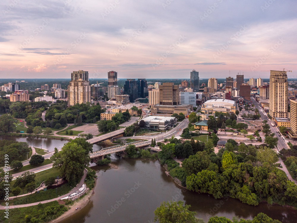 view of London Ontario downtown city