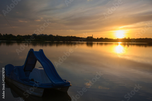 Obraz na płótnie lake. w salonie